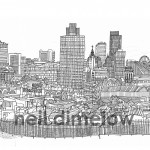 City Centre Panorama from Red Bank